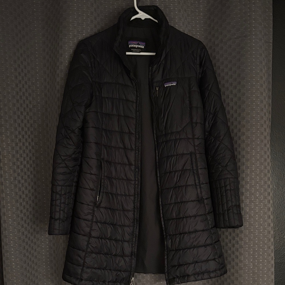 Patagonia Women's Quilted Black Puffer Jacket